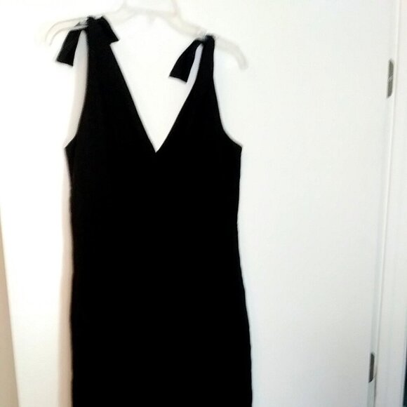 VITAMIN A Women's Marina Linen Wide-Leg Black Coverup Jumpsuit Size M - Picture 9 of 10